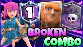 #1 IN the WORLD🌎 with New Giant Graveyard Deck | Clash Royale