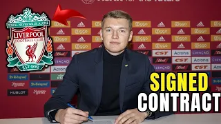 CONTRACT SIGNED NOW WITH LIVERPOOL, BREAKING NEWS ON ANFIELD