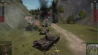 WorldofTanks.  T34. Перевал. Поддержка.mp4