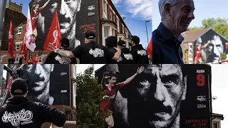 The Ian Rush Mural by MurWalls at Anfield - The Making and Unveiling