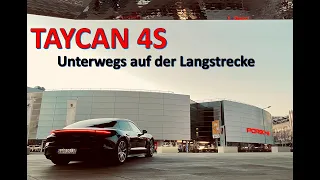 Mit dem Taycan 4S auf der Langstrecke