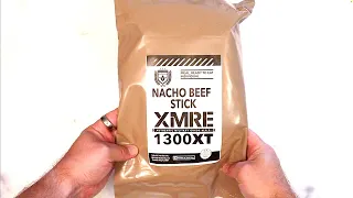 MRE Review | XMRE 1300XT | Nacho Beef Stick