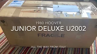 1980 Hoover U2002 Junior Deluxe / Starlight with a difference  all the way from Italy first look