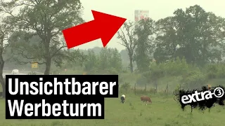 Realer Irrsinn: Werbeturm in Schortens | extra 3 | NDR