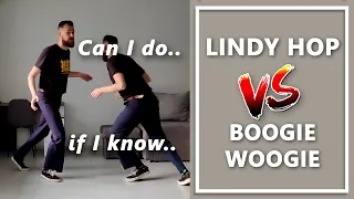 LINDY HOP for BOOGIE WOOGIE dancers | How to start quickly!