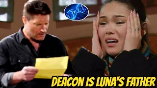 Shocking secret, Deacon is Luna's father The Bold and the Beautiful Spoilers