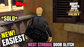 Another Easiest Solo Door Glitch is Here The WEST STORAGE GLITCH - GTA Online