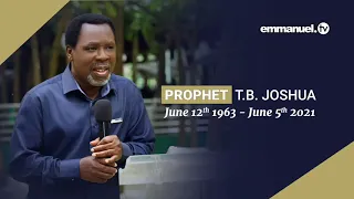 Prophet TB Joshua's Last Words @deepakgharuvlogs