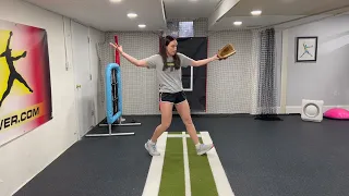 Softball Pitching: Don't Land Locked