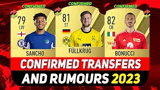 NEW CONFIRMED TRANSFERS & RUMOURS! 💰😳 ft. FÜLLKRUG, BONUCCI, SANCHO...etc