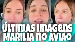 MARÍLIA MENDONÇA: ÚLTIMAS IMAGENS NO AVIÃO ANTES DA TRAGÉDIA