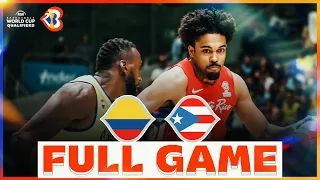 Colombia v Puerto Rico | Basketball Full Game - #FIBAWC 2023 Qualifiers