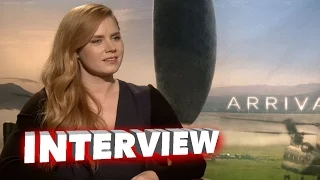 Arrival: Amy Adams Exclusive Movie Interview | ScreenSlam