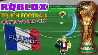 WINNING the Ballon d'OR in the TOUCH FOOTBALL WORLD CUP! (Roblox Touch Football, France)