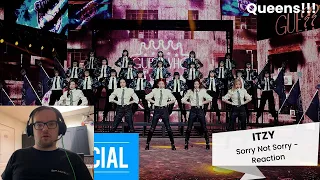[REACTION TO] ITZY "Sorry Not Sorry" @ SHOWCASE