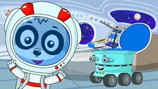 Kosmiczne Samochody dla Dzieci: Bibi na Księżycu i Jej Edukacyjne Bajki!