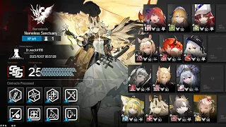 [Arknights] CC12 Week 1 Risk25 - Caster/Triangle ban