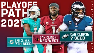 Playoff & Division Title Clinching Scenarios Heading Into Week 17 | NFL 2021