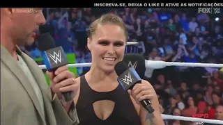 Ronda Rousey não gostou do que ouviu e ARRUMOU CONFUSÃO - WWE SMACKDOWN 02/09/22