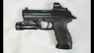 Langdon Tactical HK P30 Optic Milling Service W/ Holosun 407A3