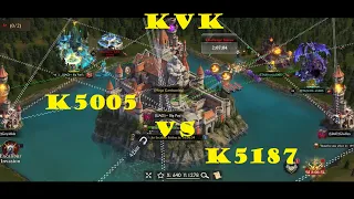 Part 2/3 KvK K5005 Diesel team vs Big Pop K5187 - Diesel has lunch | King of Avalon