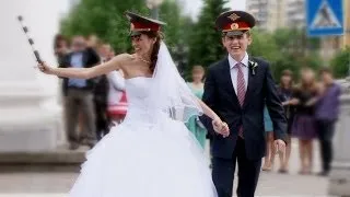 Прикольный свадебный клип Ильи и Марии. студия Отражение