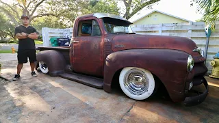 PATINA RATROD 1954 CHEVY PICK UP 3100 ON AIR BAGS - Miayota & Generation Oldschool