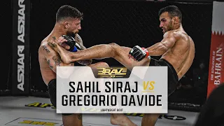 Sahil Siraj vs Gregorio Davide |. FREE MMA Fights | BRAVE CF 39