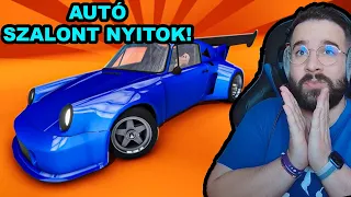 AUTÓSZALONT NYITOK, de NAGYON! | Car Dealership Tycoon