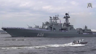 Главный Военно-морской парад в Кронштадте / Russian NAVY parade. Kronshtadt