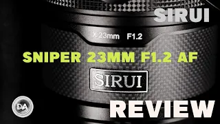 Sirui Sniper AF 23mm F1.2 Review  | Autofocusing F1.2 lens for $350 Bucks?