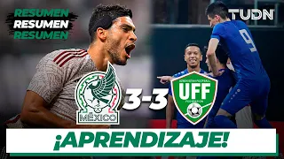 Resumen y goles | México 3-3 Uzbekistán | Amistoso Internacional | TUDN