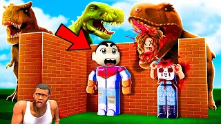 CAN SHINCHAN Build To Survive in ROBLOX ? Chop Roblox