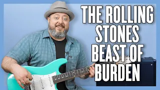 The Rolling Stones Beast of Burden Guitar Lesson + Tutorial