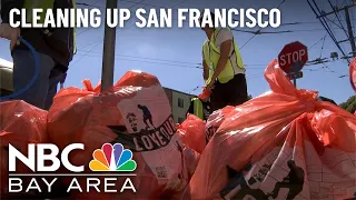 Effort to Clean Up SF, Started By Dad Picking Up Trash With His Daughters, Spreads Across City