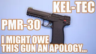 KEL-TEC PMR-30...I MIGHT OWE THIS GUN AN APOLOGY