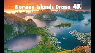 Beautiful Islands of Norway in 4K UHD Drone Video