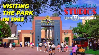 Restored Home Video: Visiting Disney MGM (Hollywood) Studios Walt Disney World Florida in 1993