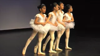 Bayview Arts School of ballet 2016 _ Cygnets Four Little Swans