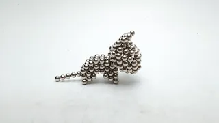 DIY - How To Make A Cat With Magnetic Balls ( ASMR ) Magnet Coca