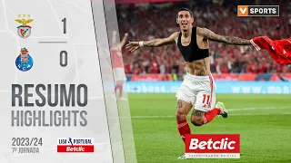 Resumo: Benfica 1-0 FC Porto (Liga 23/24 #7)