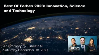 Best Of Forbes 2023  Innovation, Science and Technology
