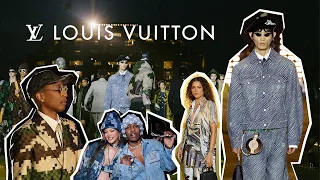 From Virgil to Pharrell: Unveiling fashion history | Paris Fashion Week Louis Vuitton SS24 Show