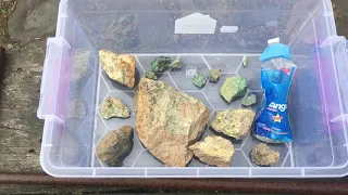 Уранова руда от Сливен част 2 - Uranium Ore from Sliven mine, Bulgaria