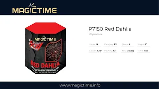Magictime - P7150 Red Dahlia