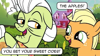 [MLP Comic Dub] Applejack's Big Test (comedy)