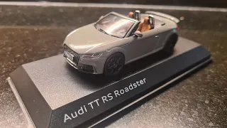 iscale 1/43 audi tt rs roadster diecast model car