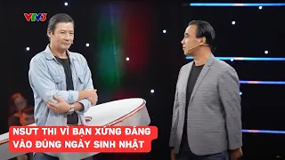 NSƯT Võ Hoài Nam tham gia Vì bạn xứng đáng vào đúng ngày sinh nhật, tặng quà cho cô bé khuyết tật