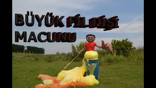 BÜYÜK FİL DİŞİ MACUNU DENEYİ YAPTIK !