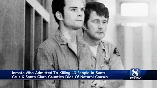 California inmate who admitted 13 murders around Santa Cruz dies natural death